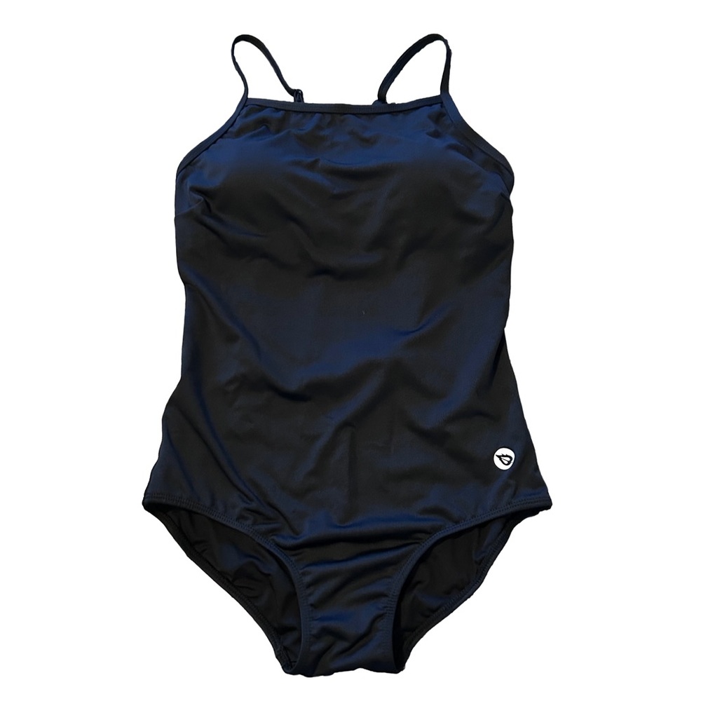 NWT Baleaf Women’s Black One-Piece Swimsuit SPF 50 Athletic Size 36